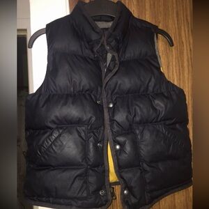 Kids Black Puffer Vest